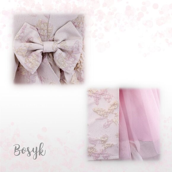 Wenda Dress - Light Pink/Lilac - Dress for Girls - Elegant Dress for Girls - Picture 5 of 6